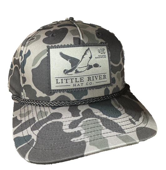 Little River Hat Co Duck Stamp 258 Hat in Bark Duck Camo