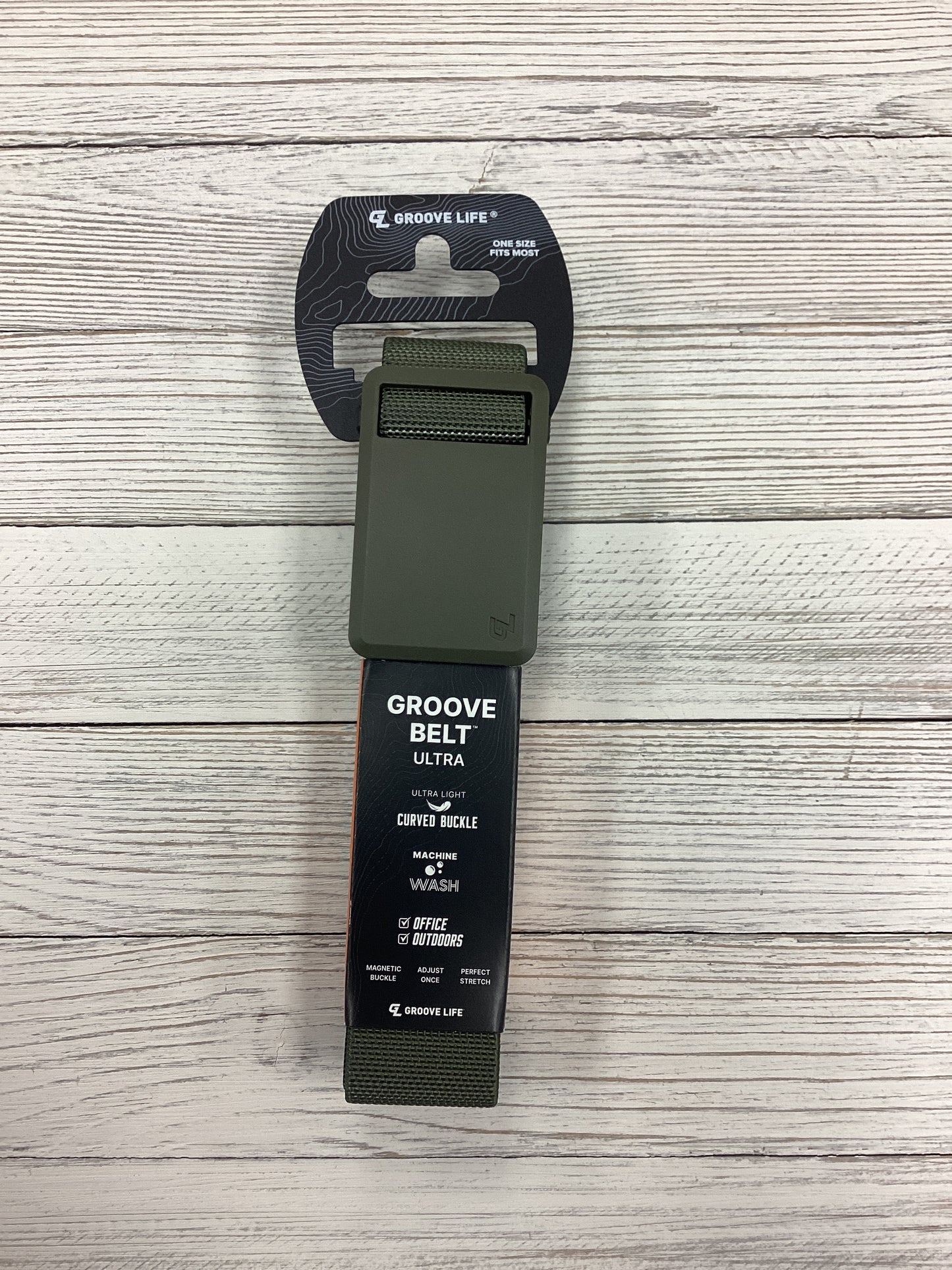 Groove Life Ultra Belt in Timber (Green)
