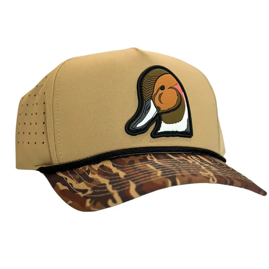 Embry Outdoors Brown Ranch "Pinny" Golf Trucker Hat