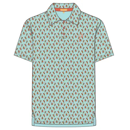 Honey Hole Crawfish Party Polo