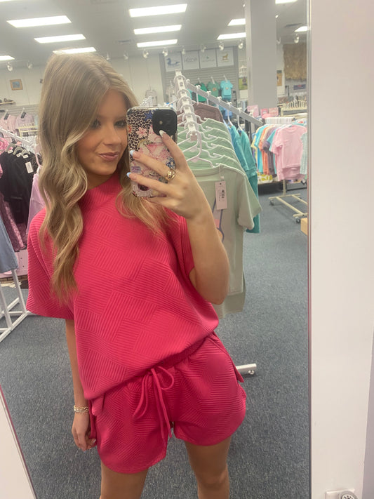All in Hot Pink 2pc