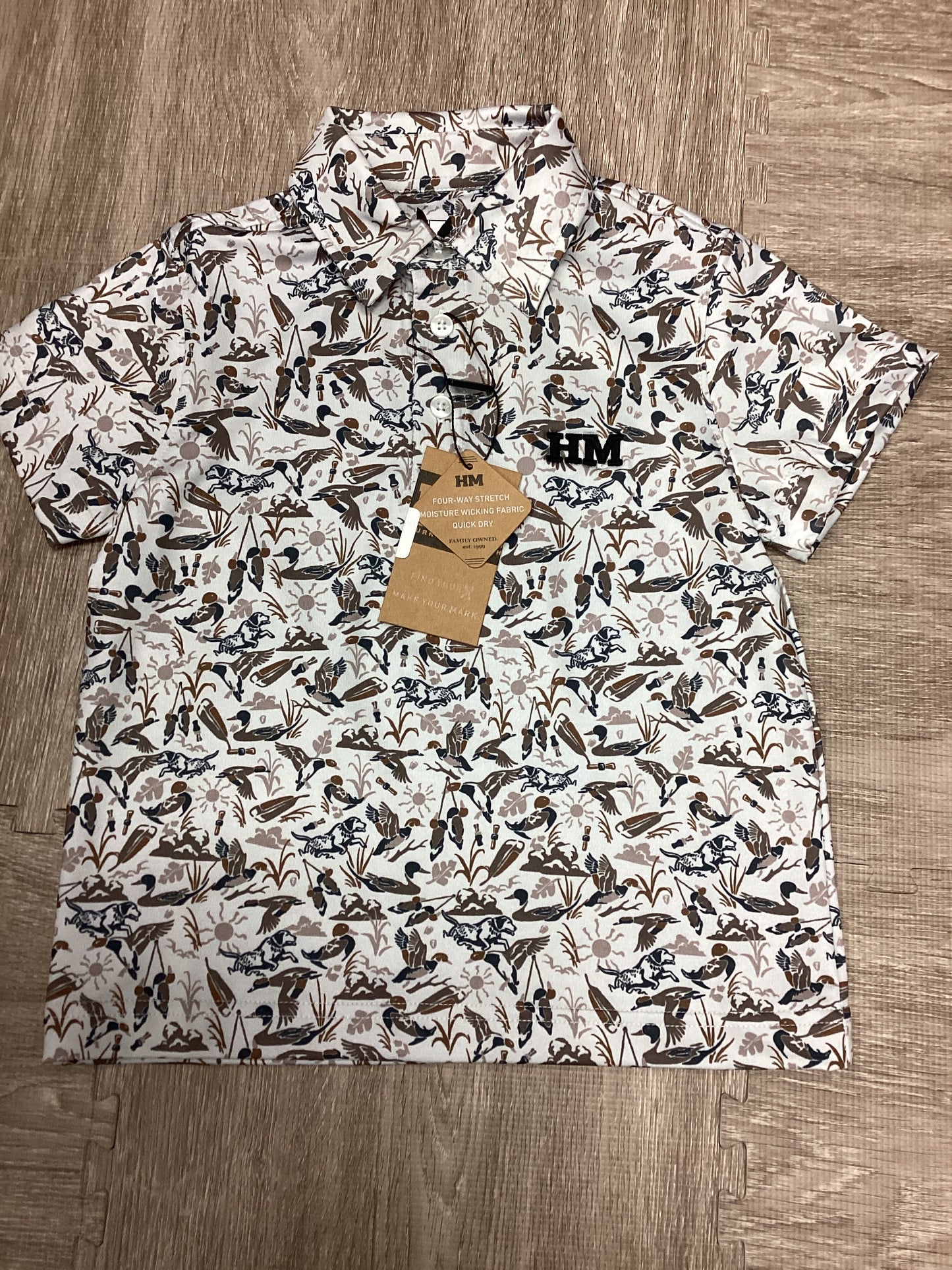 Hurricane Marsh Youth Duck Club Performance Polo