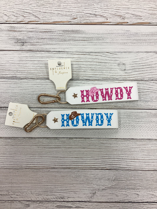 Howdy Leather Wristlet
