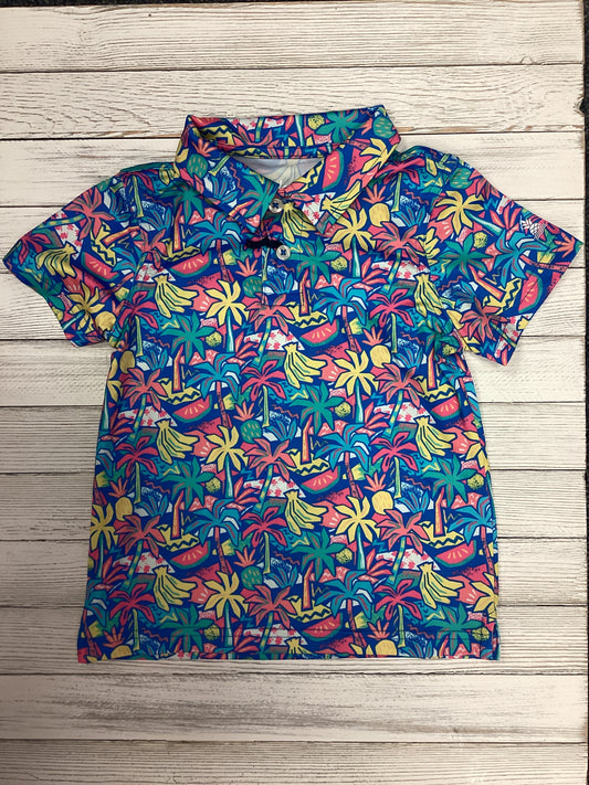Chubbies Lil Tropical Bunch Polo Boys