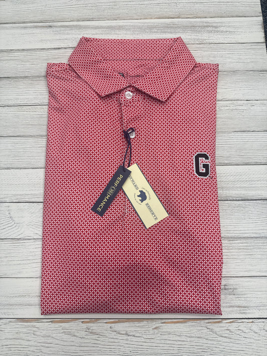 Onward Reserve Vintage G Scope Printed Performance Polo