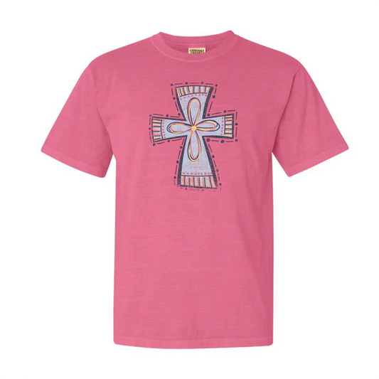 Southern Fried Cotton Cross Tee