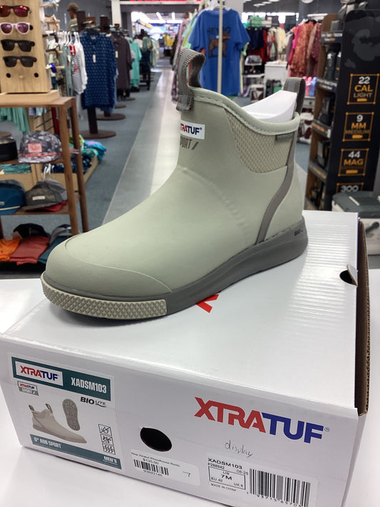Mens Xtratuf Grey Sport Ankle Deck Boot