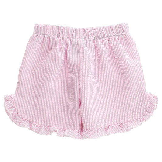 Bailey Boy LT. Pink Seersucker Stripe Shorts