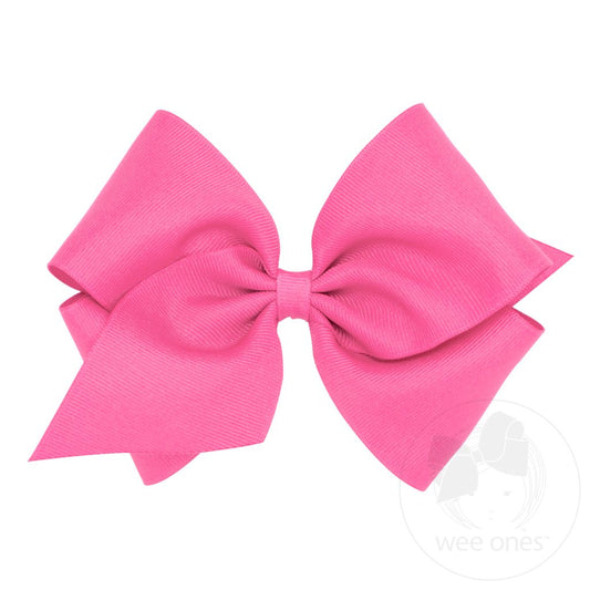 Wee Ones Hot Pink Bow Size Mini King