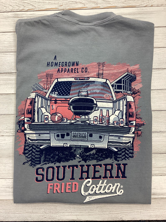 Southern Fried Cotton Tailgating in the South Tee