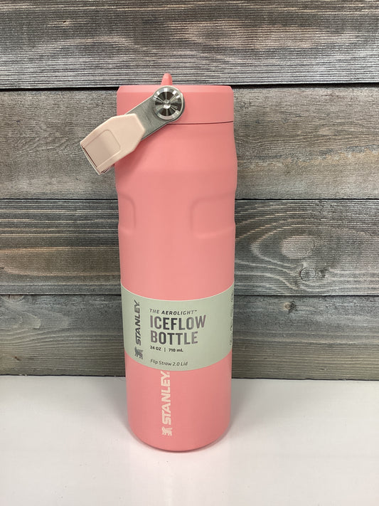 Stanley The IceFlow™ Bottle with Flip Straw Lid | 24 OZ in Pink Mesa
