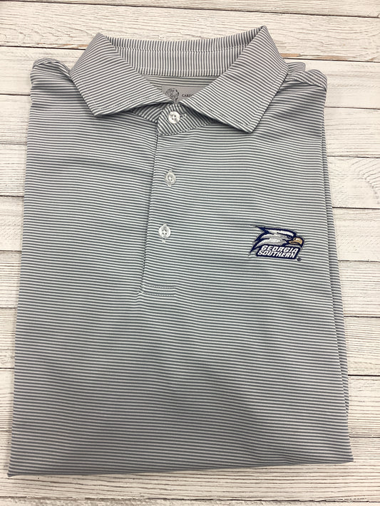 White & Silver Georgia Southern Polo
