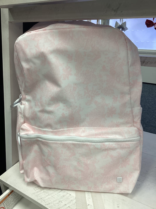 TRVL Bunny Toile Pink Backpacker