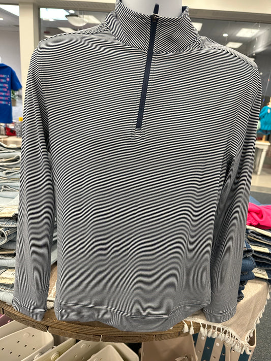 Southern Tide Heather Navy 1/4 Zip