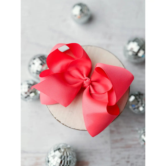 Neon Pink 5.5" Hairbow