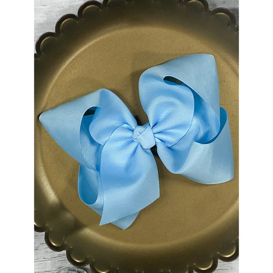 Sky Blue 5.5 Hairbow