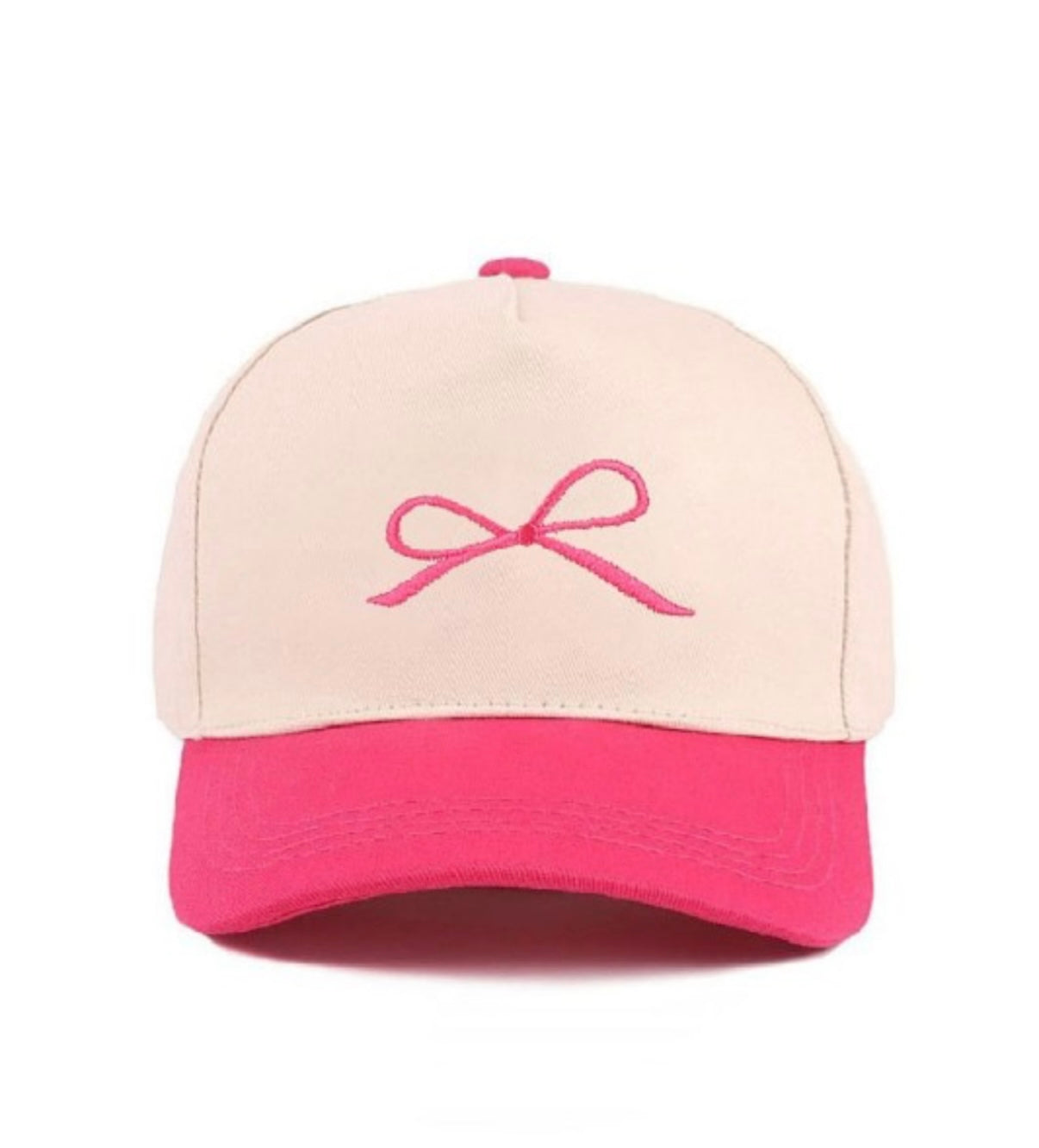 Coquette Fuchsia Bow Hat