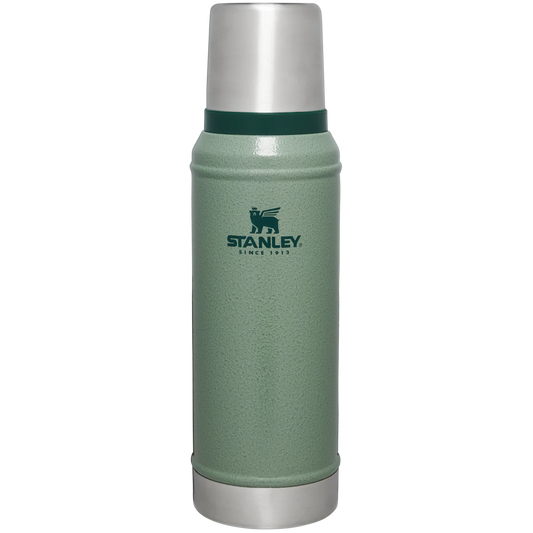 Stanley Classic Bottle 1qt. Hammertone Green