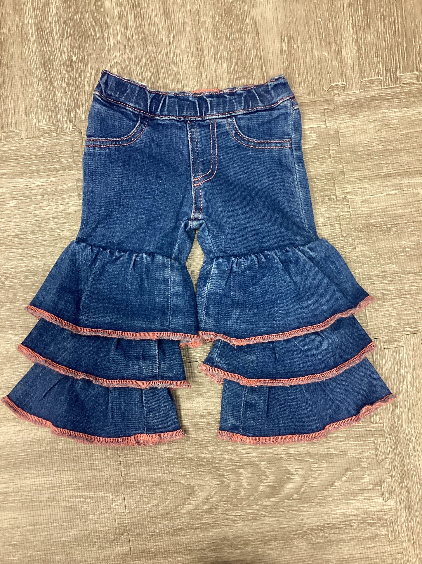 Baby Girl Flare Wrangler Jeans