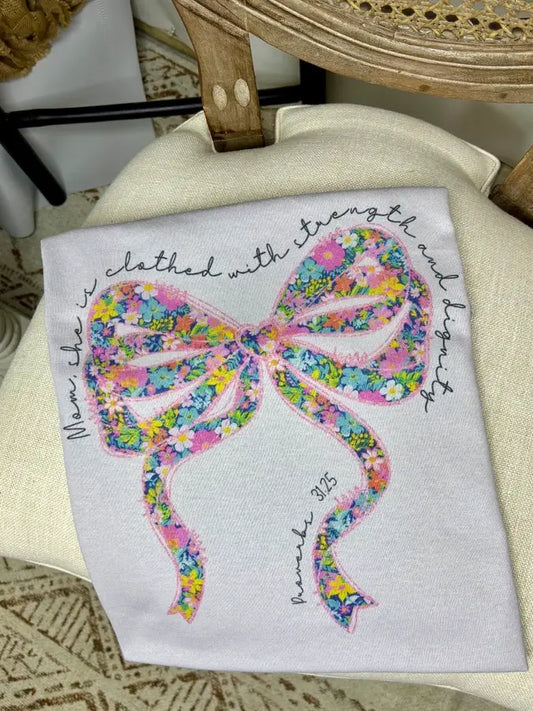 She is Clothed with Strength and Dignity Tee