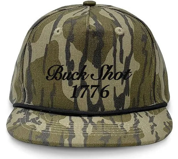Buck Shot Apparel Youth Buck Shot 1776 Embroidered Rope Hat | Bottomland/Black