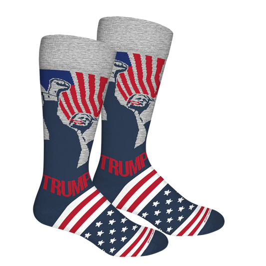Brown Dog Unity Socks in Light Grey Heather