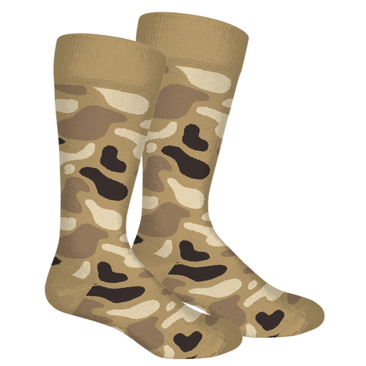 Brown Dog Old School Camo Socks