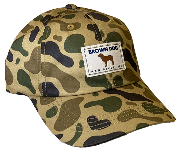 Brown Dog Camo Cap