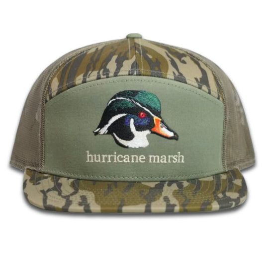 Hurricane Marsh Woodie Bottomland 7 Panel Hat