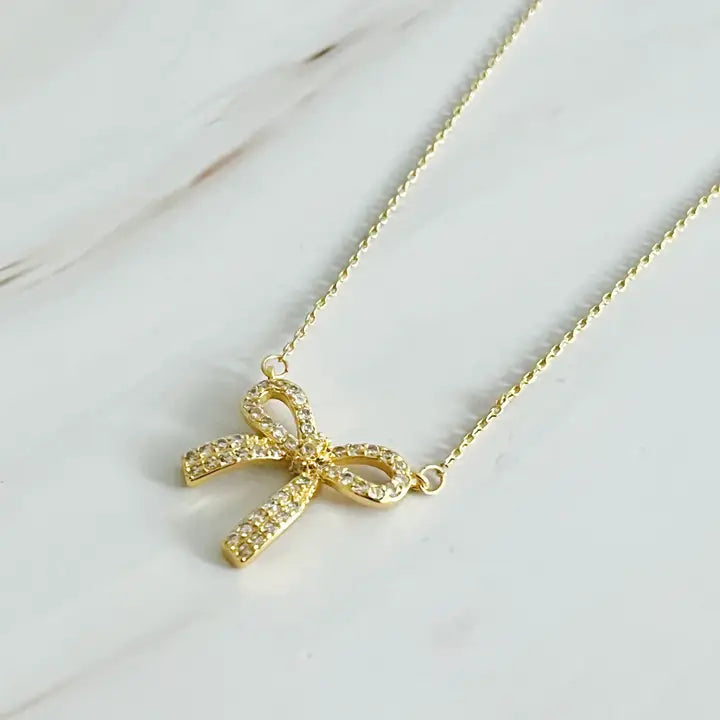 Bow Necklace