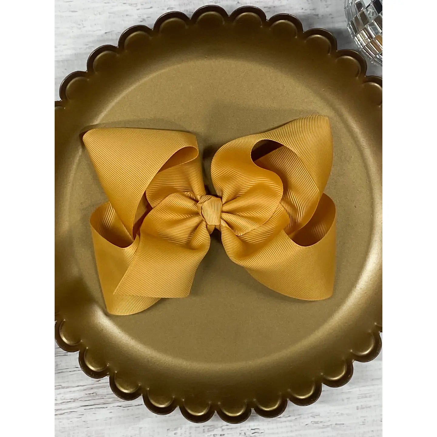 Gold 5.5 Hairbow