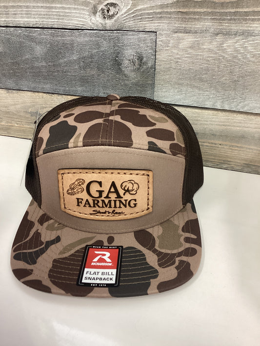 Shoot & Reel GA Farming Flatbill Hat