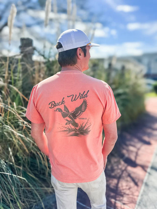 Buck Wild clothing Wood Duck Landing Tee