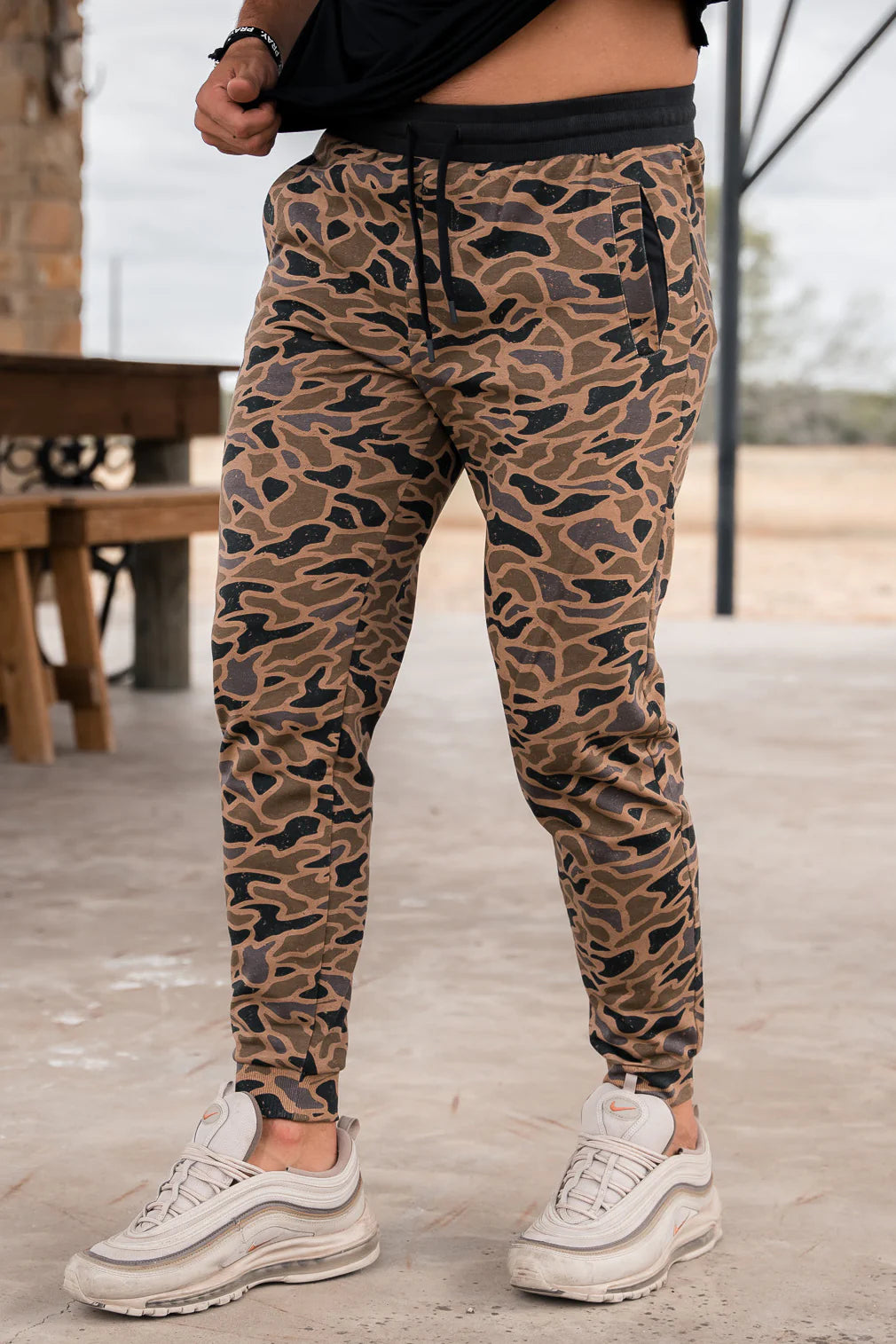 Burlebo Gauge Camo Fleece Joggers