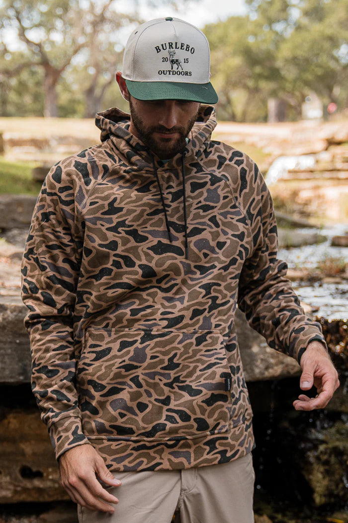 Burlebo Gauge Camo Fleece Hoodie