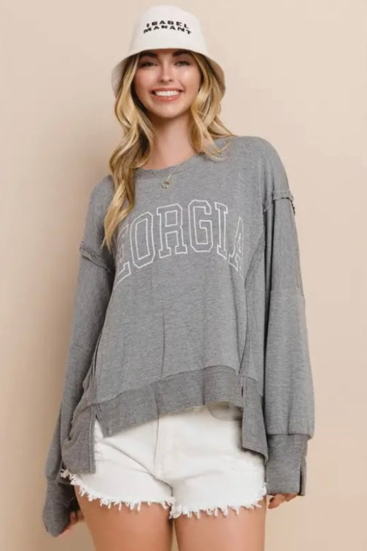 Georgia French Terry Sweatshirt