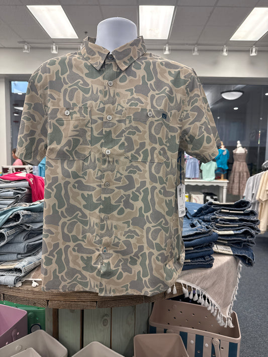 Avid Cabo Vintage Camo Shirt