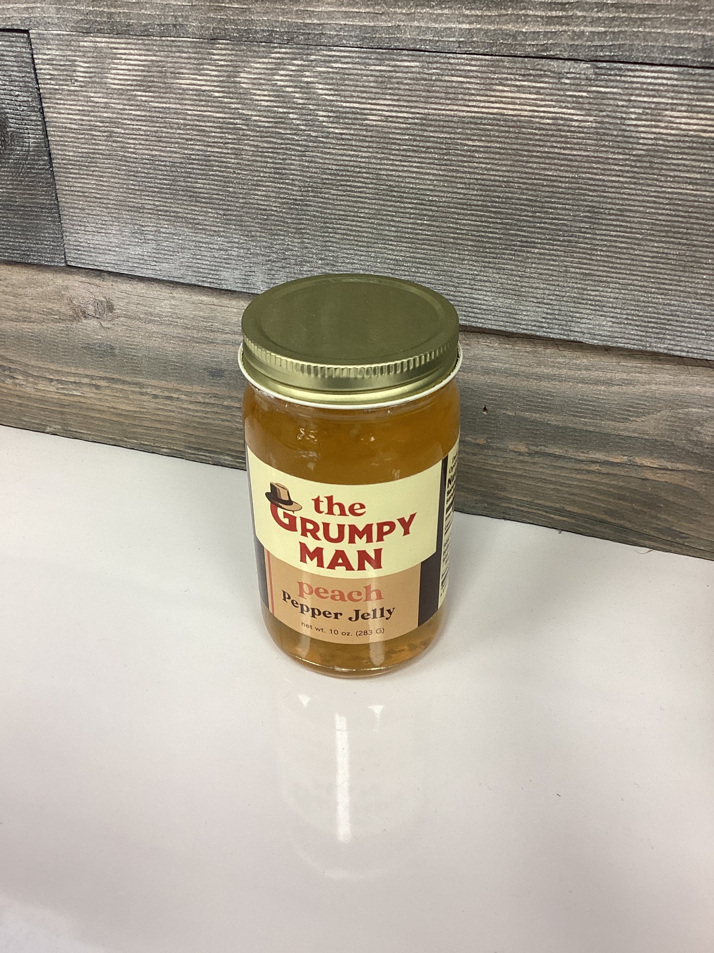 The Grumpy Man Peach Pepper Jelly 10oz