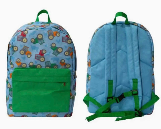 Boys Tractor Backpack