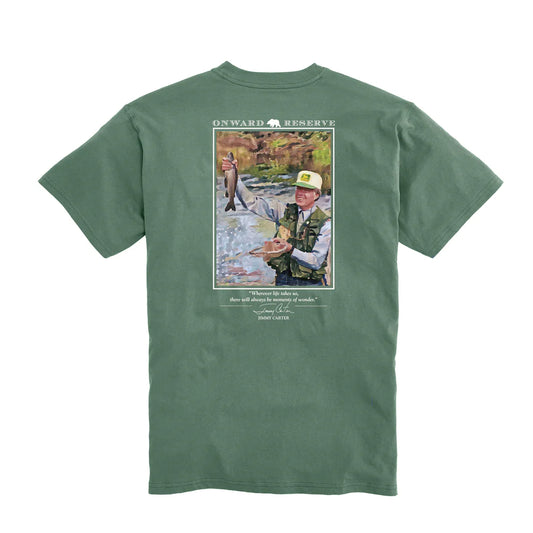 Onward Reserve Great American Conservationist Tee - Posy Green
