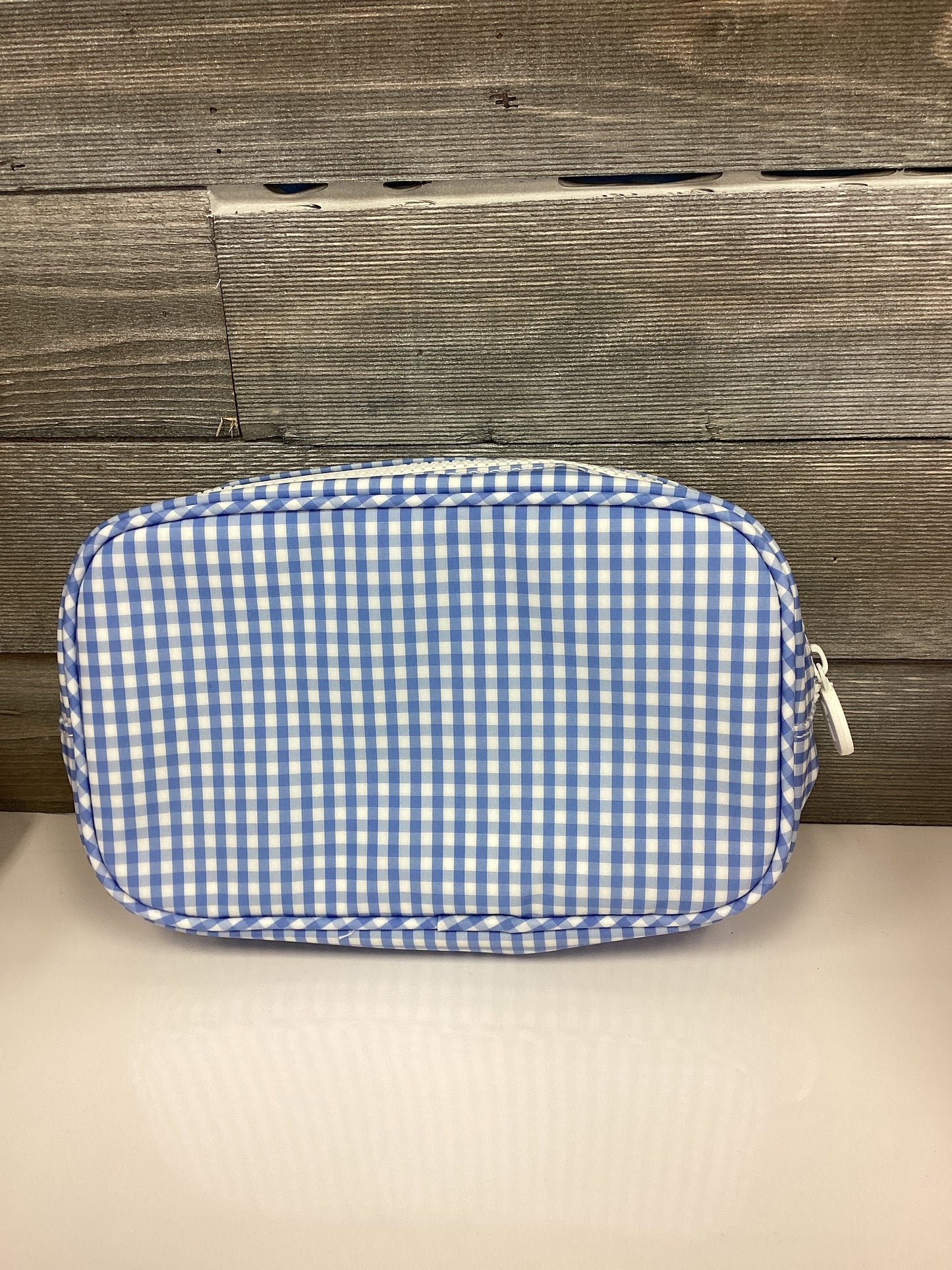 TRVL Gingham Blue Bag