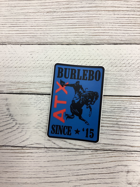 Burlebo Outdoors ATX Since '15 Sticker