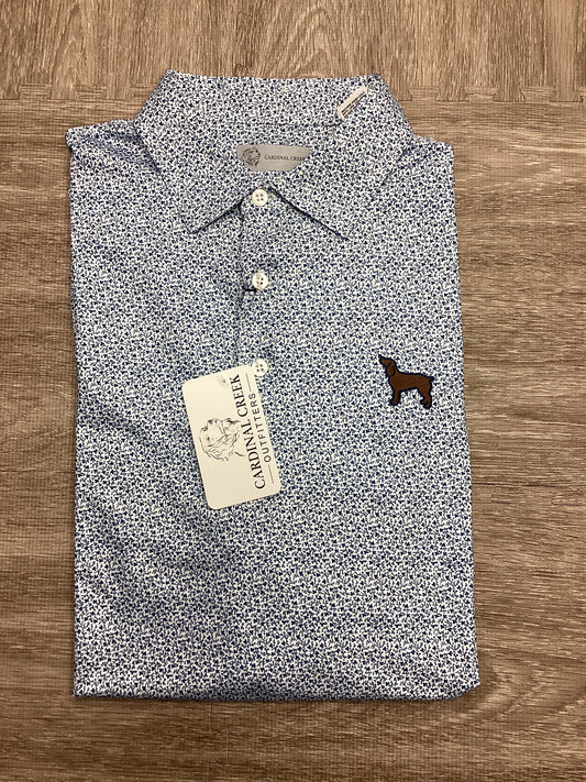 Cardinal Creek Blue/White Polo