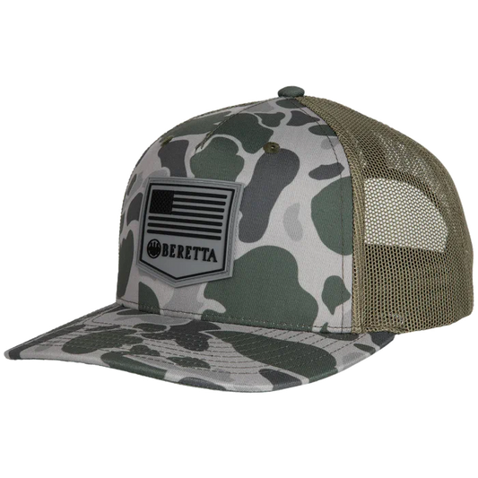 Beretta PM Trucker Green Duck Camo Hat