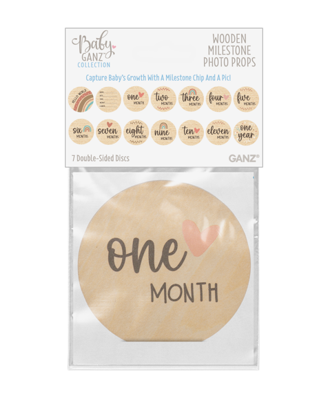 Baby Ganz Baby Growth's Milestone Photo Props
