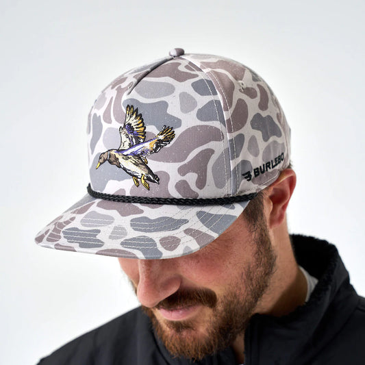 Burlebo Diving Mallard Classic Deer Camo Hat