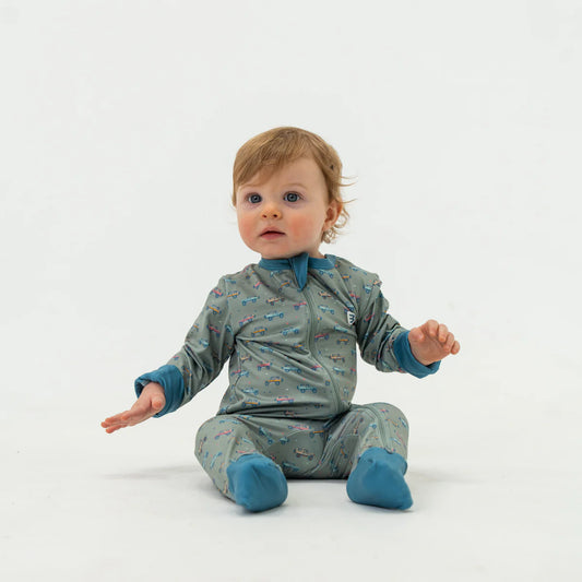 Burlebo Baby Zip Up - Vintage Cruiser