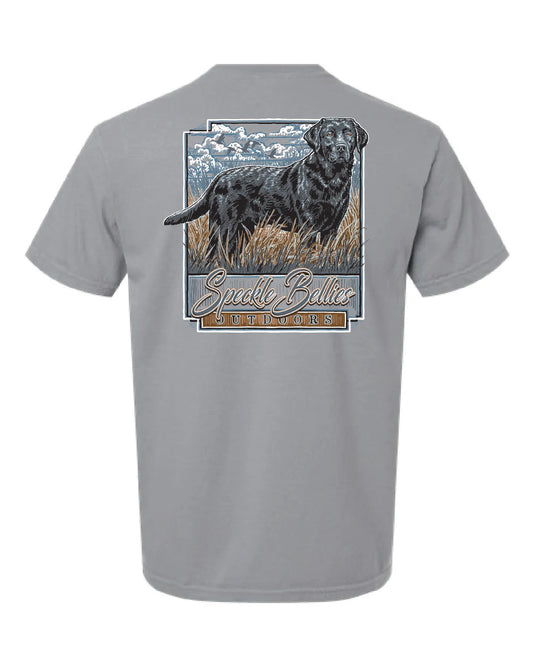 Speckle Bellies Black Lab Tee