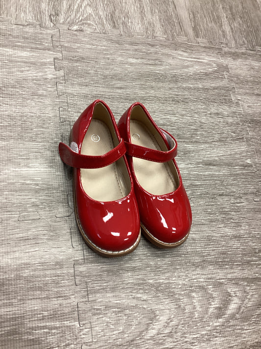 Red Mary Jane Dress Shoes