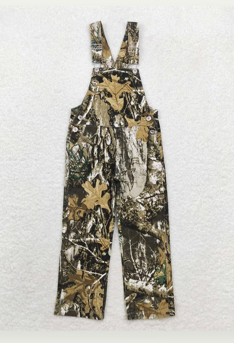 Youth Camo overalls